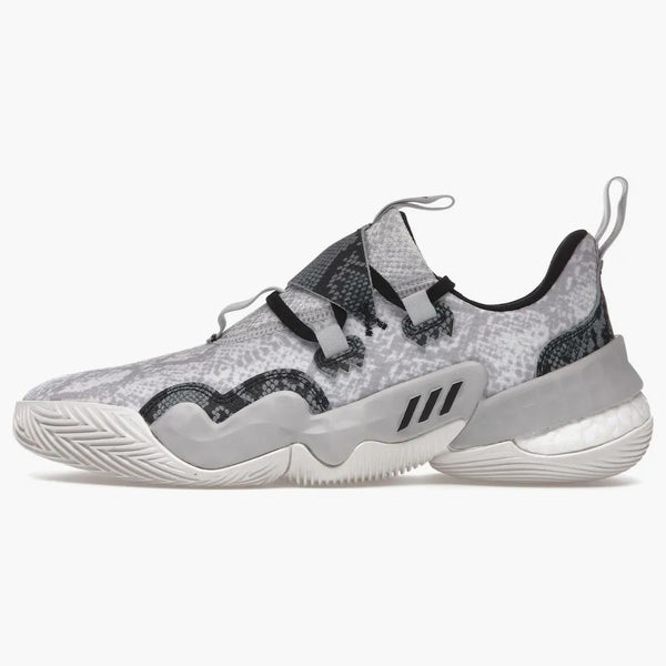 Adidas Trae Young 1 Light Solid Gray Snakeskin
