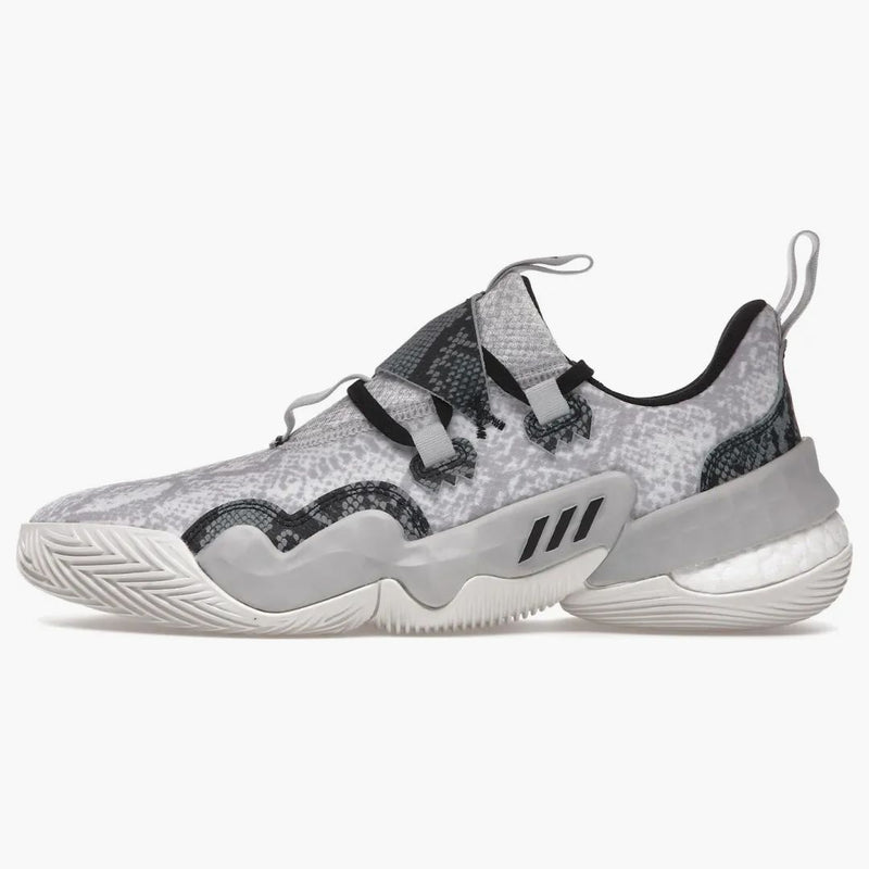 Adidas Trae Young 1 Light Solid Gray Snakeskin