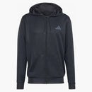 Adidas Train Essentials Sezónní mikina s plným zipem černá