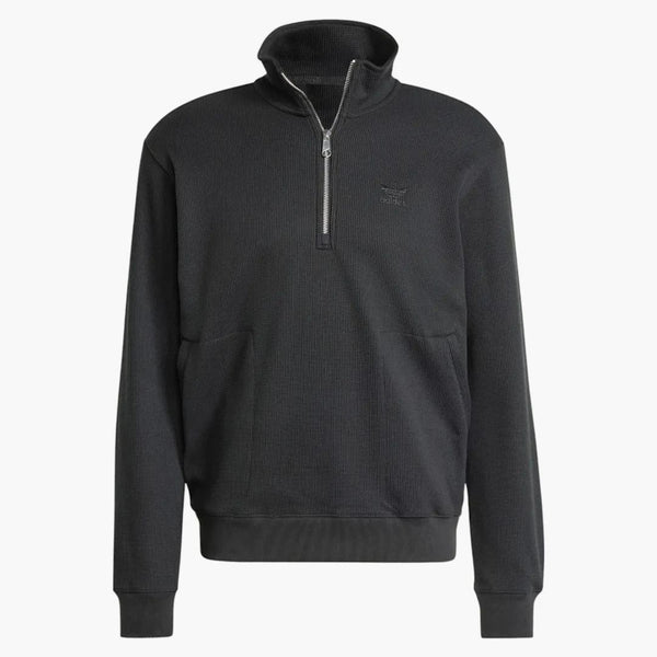 Adidas Treffobil Essentials Waffle 1/Zip mikina černá