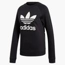 Adidas Trefoil Crewneck Sweatshirt Black/White