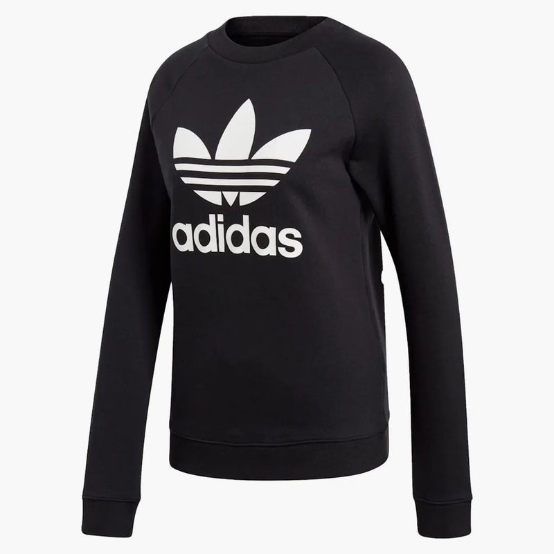 Mikina Crewneck adidas Trefoil Black/White