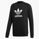 Adidas Treffoil Warm-Up Crew Sweatshirt Black/White