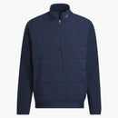 Adidas Ultimate365 Quilted DWR Half Zip Sweatshirt Collegiate Navy