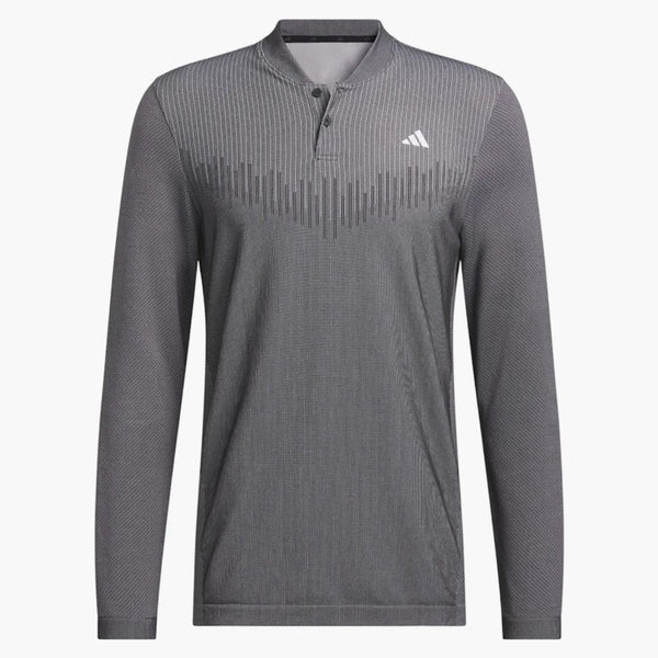 Adidas Ultimate365 Tour Primeknit s dlouhým rukávem Polo Shirt Black