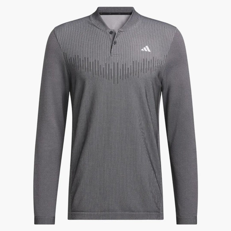Adidas Ultimate365 Tour Primeknit s dlouhým rukávem Polo Shirt Black