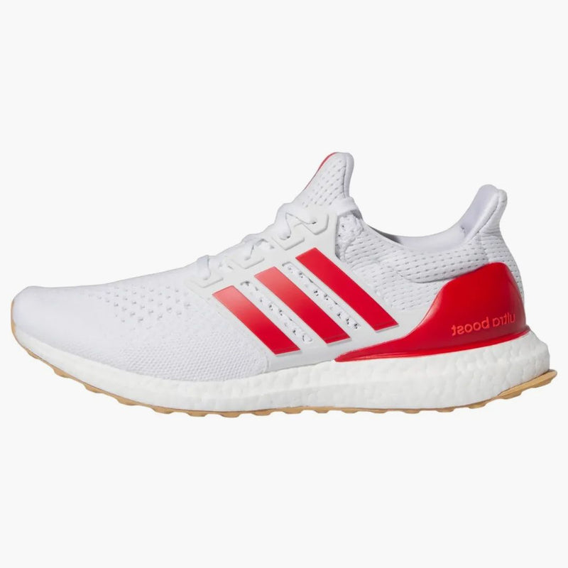 Adidas Ultra Boost 1.0 Cloud White Better Scarlet Gum