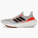 Adidas Ultra Boost Light White Black Solar Red