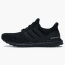Adidas Ultra Boost 4.0 Triple Black Gold (women's)
