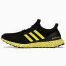 Adidas Ultra Boost 5.0 Dna 3 Stripe Life Black Yellow