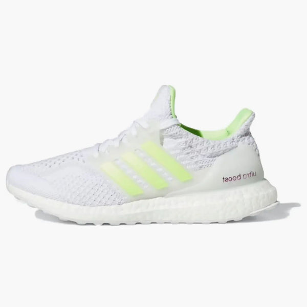Adidas Ultra Boost 5.0 Dna Glow In The Dark White Signal Green (women's)