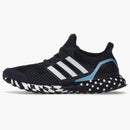 Adidas Ultra Boost 5.0 Dna Navy Black White Patterned Midsole
