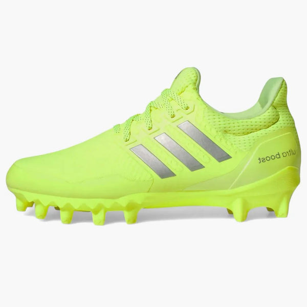 Adidas Ultra Boost Football Clates Solar Yellow Silver Metallic
