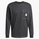 Tričko s dlouhým rukávem adidas černé