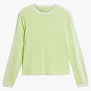 Adidas Wales Bonner Knit Long Sleeve Tee Semi Frozen Yellow/chalk White