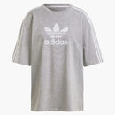 Adidas Washed-out Boyfriend-fit T-shirt Grey Three