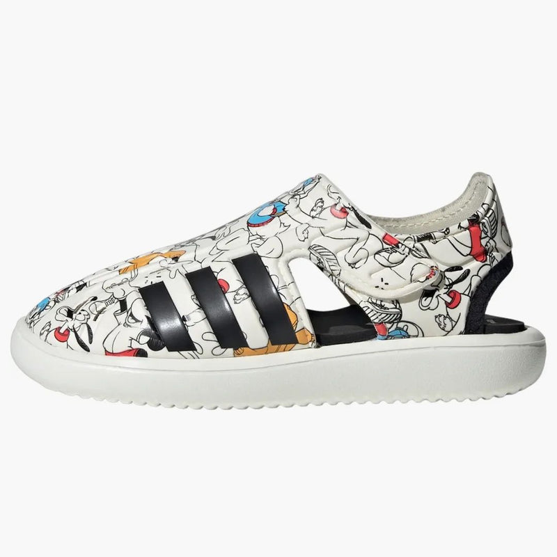 Adidas Water Sandals Disney Off White Core Black Cloud White (ps)