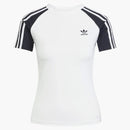 Adidas Women's Adicolor 3-stripes Raglan Slim T-shirt White/black