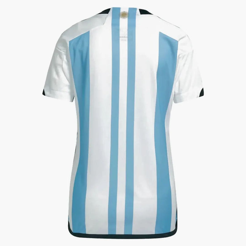 Adidas Womens Argentina 2022 Home Jersey White/Blue Blue