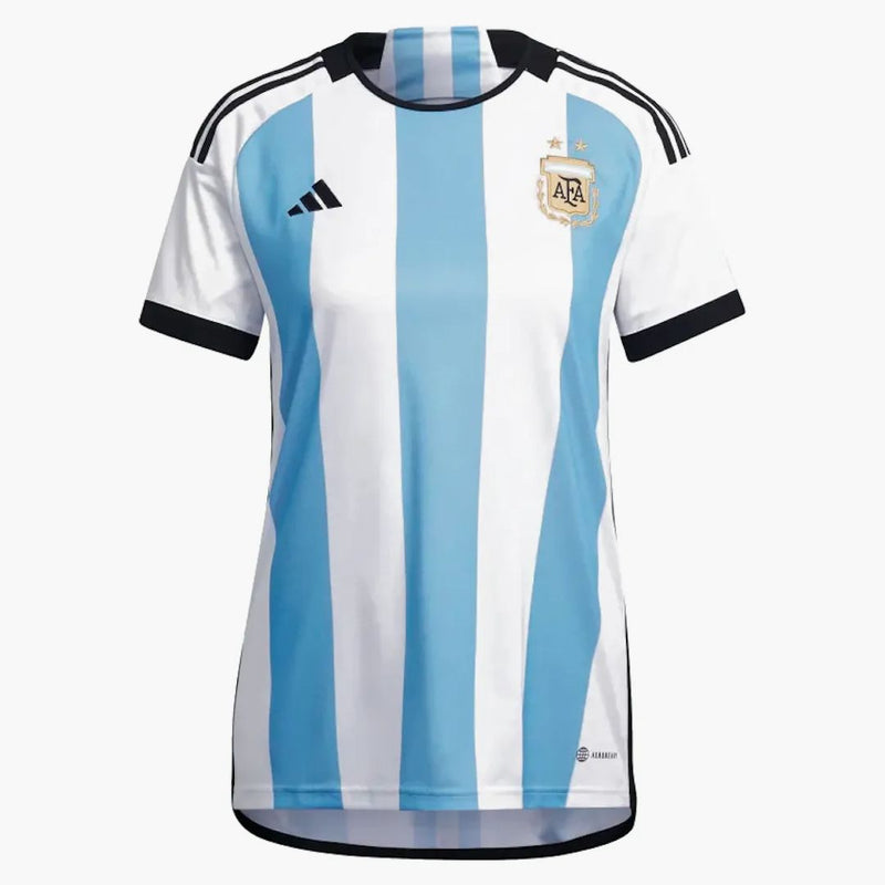 Adidas Womens Argentina 2022 Home Jersey White/Blue Blue
