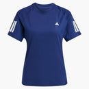 Adidas Women's Club 3-Stripes Climacool T-shirt Dark Blue