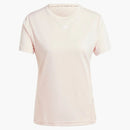 Dámské adidas navržené pro tričko písek růžovou