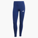 Adidas Women's Essentials 3-Stripes Cotton Leggings Dark Blue/White