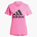 Adidas Women's Essentials Logo T-shirt Pulse Magenta/black