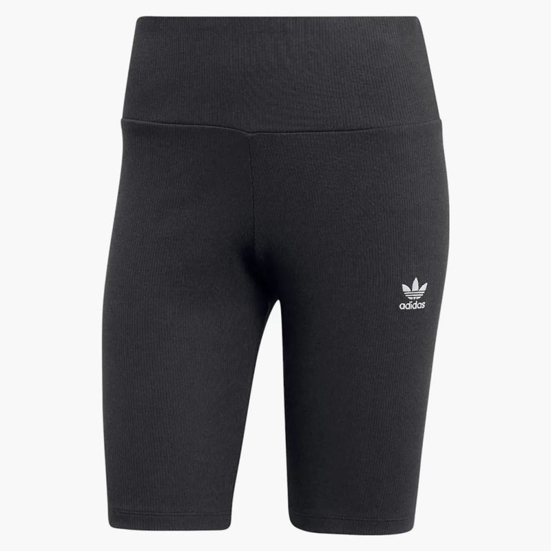 Adidas Women's Essentials Rib Short Leggings Black