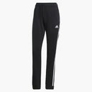 ADIDAS Women's Essentials rozgrzewa się Slim Tafering 3 paski ścieżki śladowe Czarne