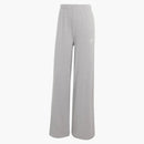 Adidas Women's Essentials Wide Rib Pants Medium Gray Heather