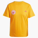 Adidas Women's Farm Graphic T-Shirt Bright Orange