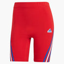 Adidas Women's Future Icons 3-Stripes Biker Shorts Better Scarlet