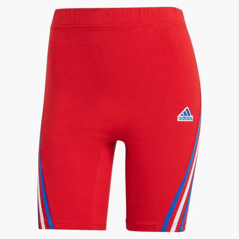 Adidas ženské budoucí ikony 3-pruhované motorkáře Better Scarlet