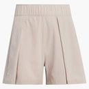 Adidas Women's Go-to Pleated Shorts Wonder Taupe