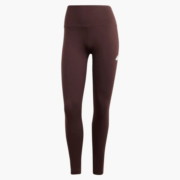 Adidas Women's High-waisted Print Leggings Shadow Brown