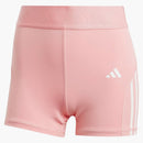 Adidas Dámské hyperglam 3palcové legíny polo růžové jiskry/bílé