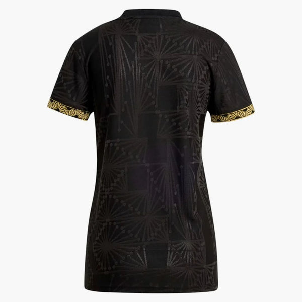 Adidas Women's Mexico 25 Gold Jersey Black