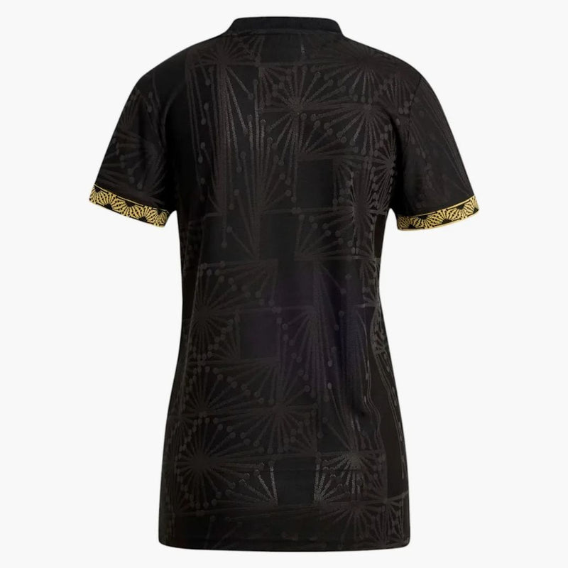 Adidas Women's Mexico 25 Gold Jersey Black