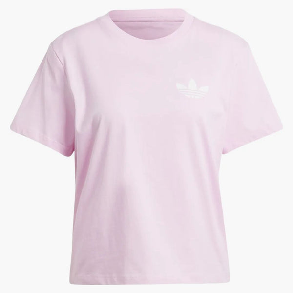 Adidas Women's Multiple Logo T-shirt Orchid Fusion