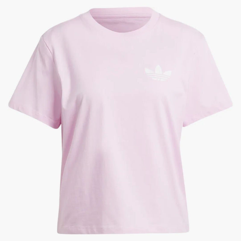 Adidas Women's Multiple Logo T-shirt Orchid Fusion