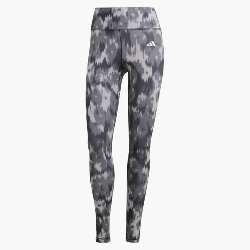 Adidas Dámské otevřené esenciální esendály Atover Print Flower Tie-Dye Leggings Black/Grey Five