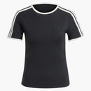 Adidas Women's Premium 3-Stripes Cali T-Shirt Black