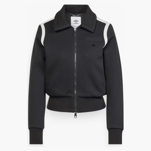 Adidas Women's Premium Collared Track Top Black