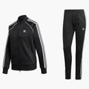 Adidas Women's Primeblue SST Track Jacket & Pant Set Black/White