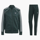 Adidas Women's Primeblue SST Track Jacket & Pant Set Mineral Green