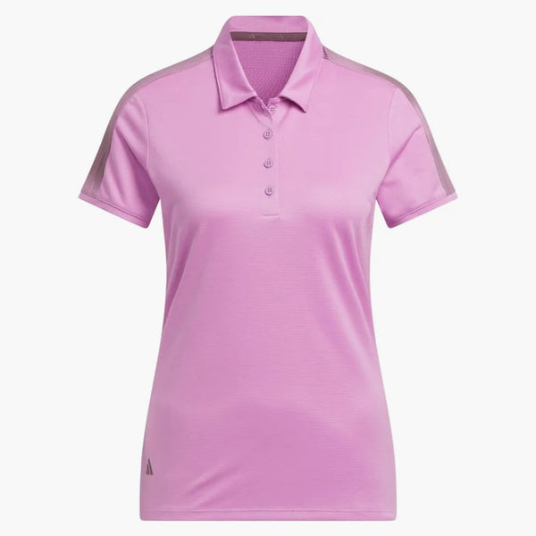 Adidas Dámské ultimate365 Printed Polo Shirt předběžně fialové