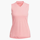 Adidas Women's Ultimate365 Sleeveless Polo Shirt Semi Pink Spark