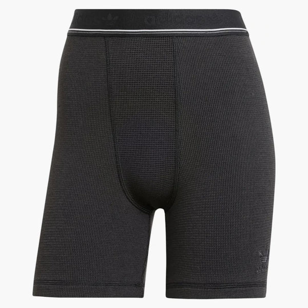 Adidas Women's Waffle Boxer Shorts Black