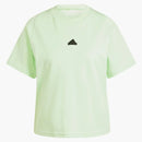 Adidas Women's Z.N.E. T-shirt pół zielony iskra